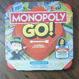 Hasbro Monopoly Go! Game - Red and Yellow